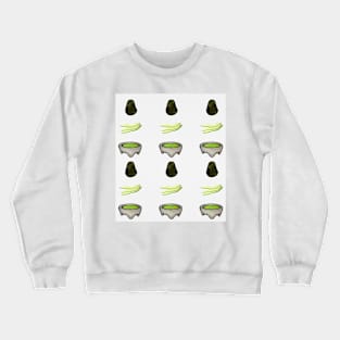 Avocado Lover watercolor Crewneck Sweatshirt